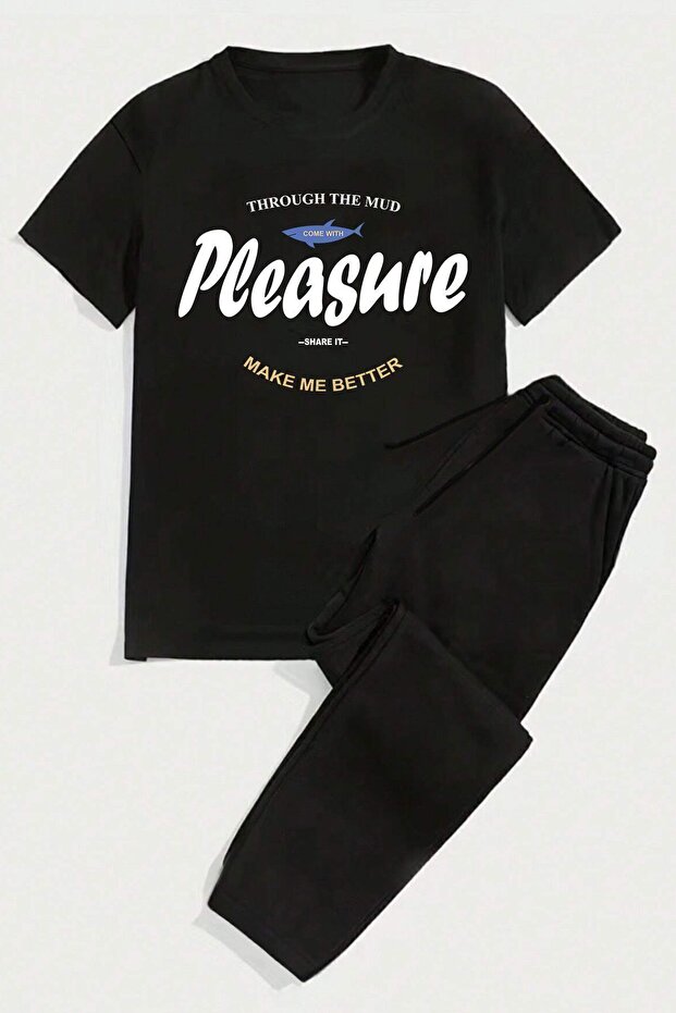 Unisex Pleasura 2-Piece Tracksuit Set