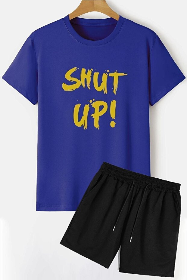 Shut Up Shorts T-shirt Tracksuit Set