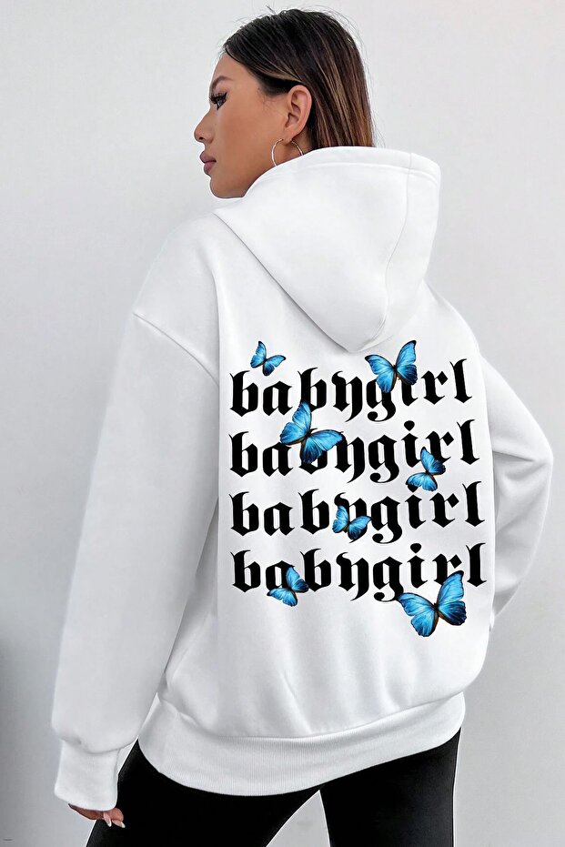 Baby Girl Printed Sweatshirt