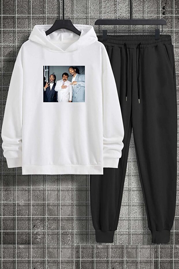 Unisex Muslim Printed Tracksuit Set