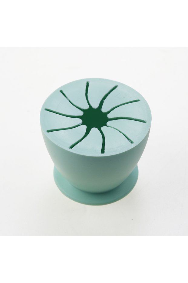 Green 1pcs JCD Desktop Garbage Collection Box Vinyl Weeding Scrap Collector With Suction Cup Silicon