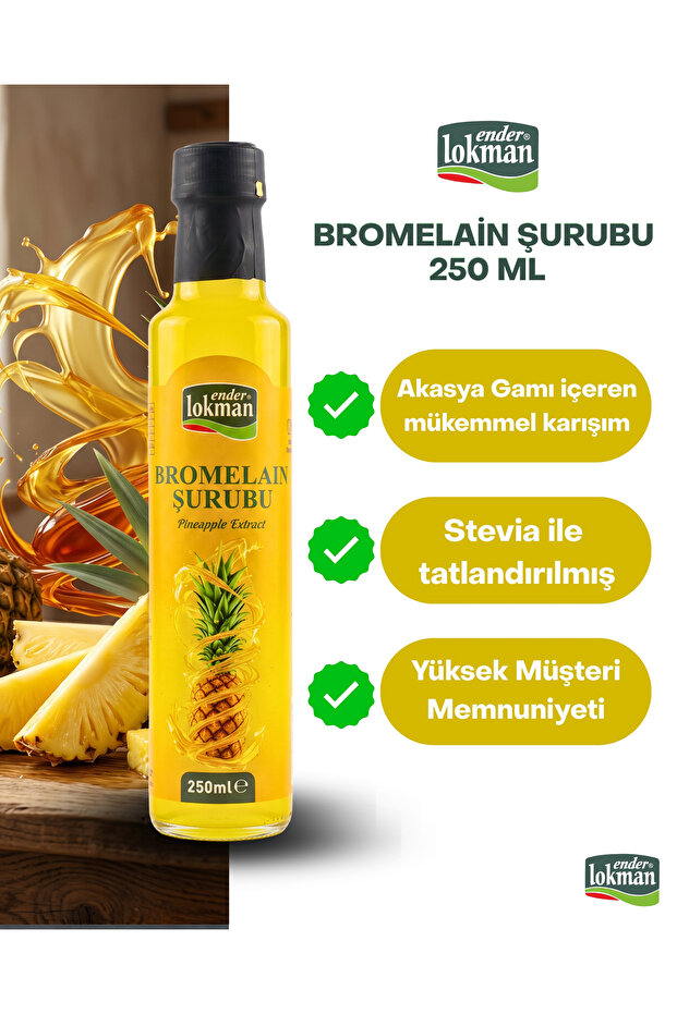 Bromelaın Şurubu 250ml