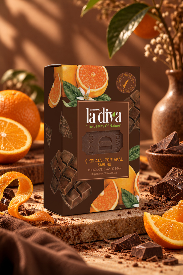 Chocolate Orange Soap 100 Gr