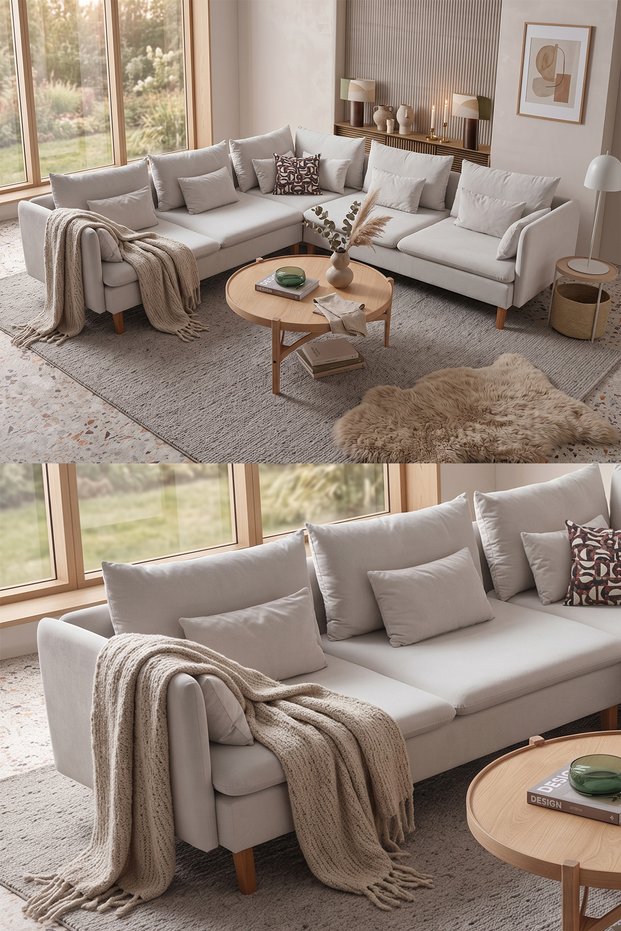 Flexy L Köşe Takımı KREM