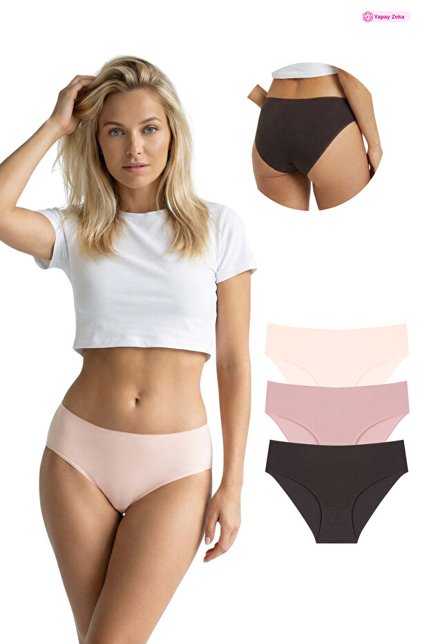 10006 High Waist Bato 3-Piece Panties 10006-v3