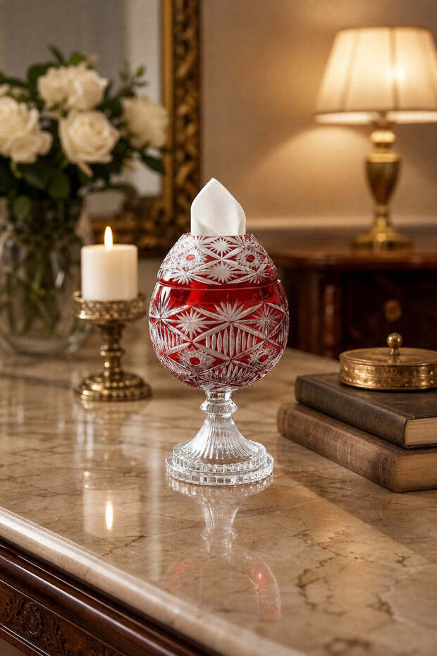 Avangart Vision Model Large Napkin Holder Candle Holder
