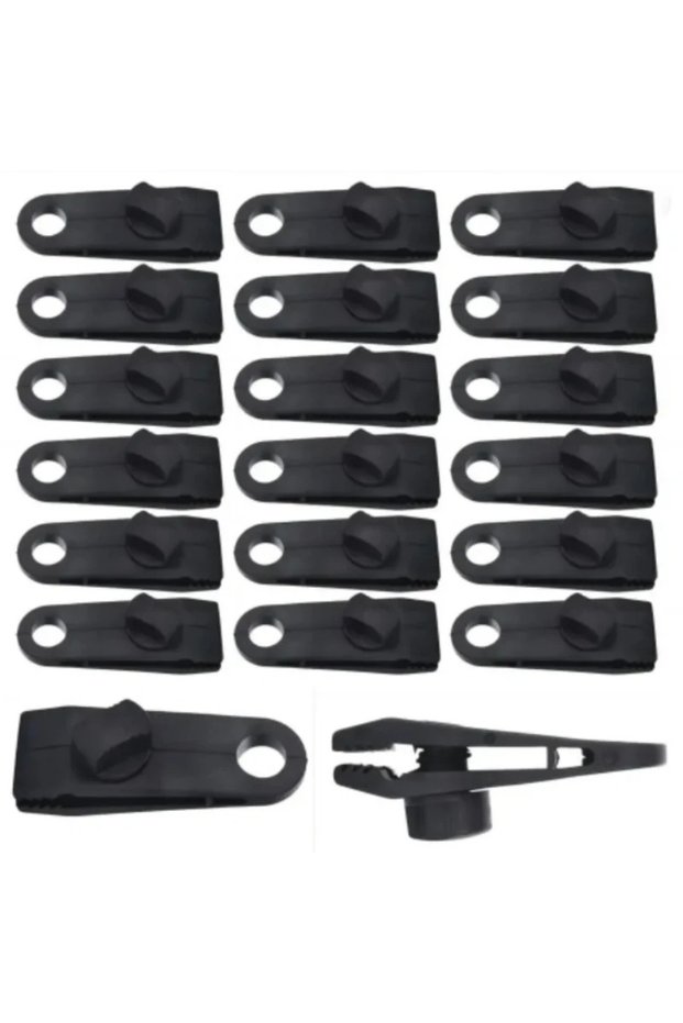 50pcs 5/20/50Pcs Heavy Duty Tent Clip Tarp Clips Lock Grip Tent Clamps Clamps for Tarps Awnings Camp