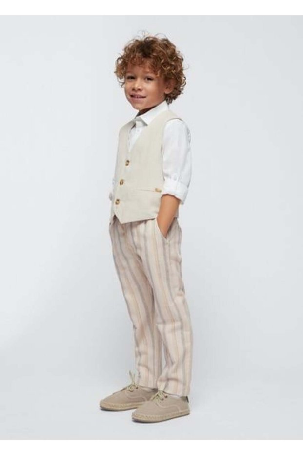 Boy's Gray Trousers 03541-065