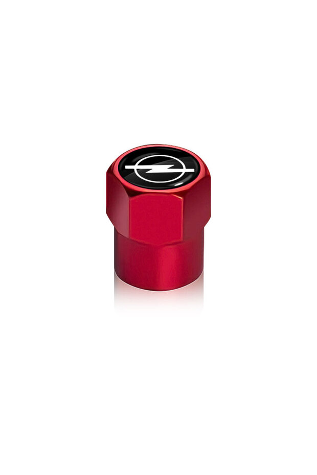 Opel -Red New 4Pcs Car Wheel Tire Valve Caps Air Stem Covers Accessories For Opel Astra j g Insignia