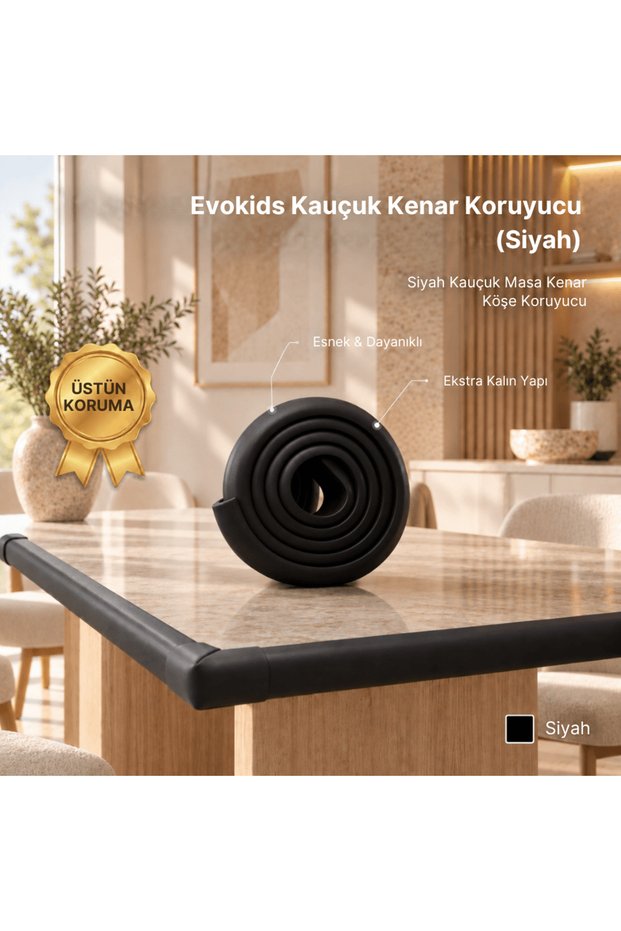 Rubber Edge Protector (Black)
