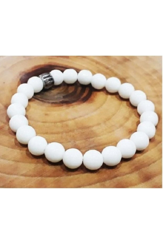 White Onyx Natural Stone Bracelet