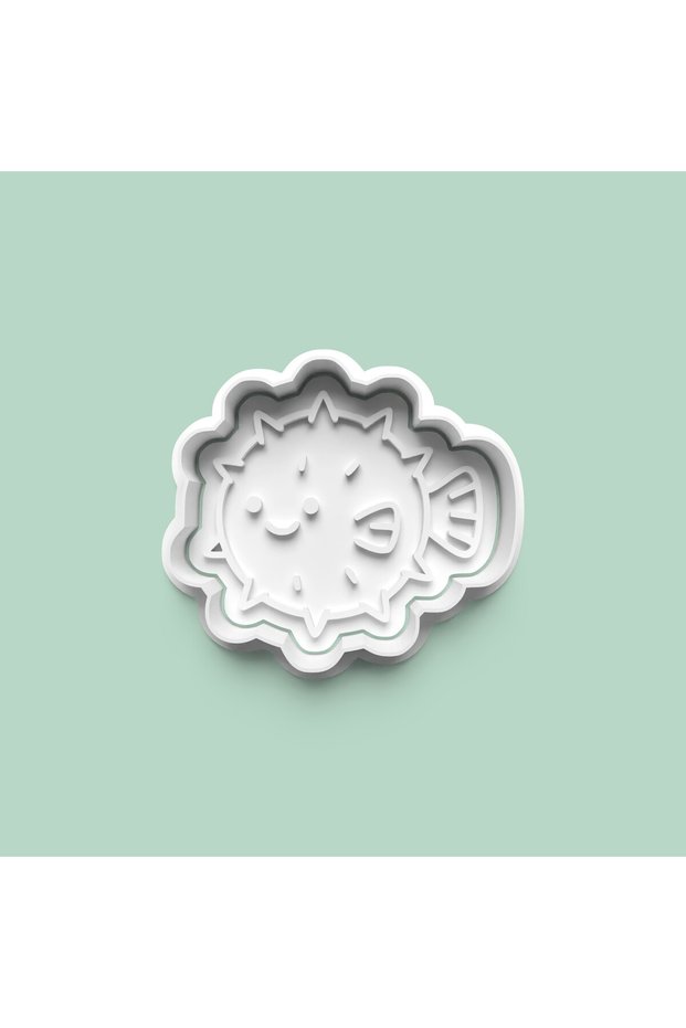 Pufferfish Cookie Mold and Sugar Dough Mold 1011-6