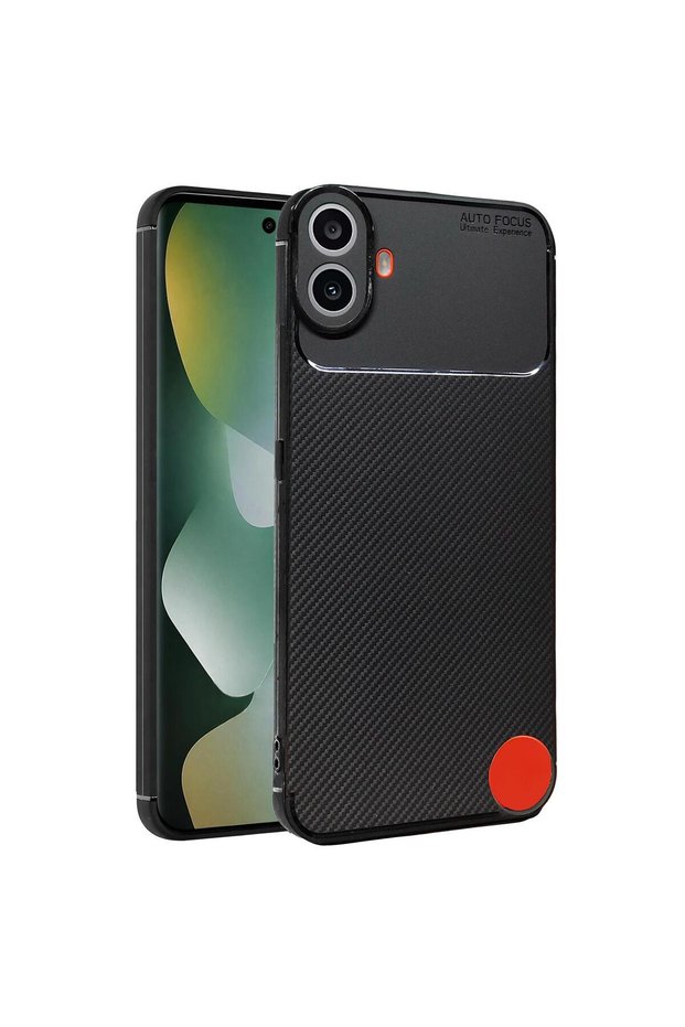 حافظة سلسلة ليجون سوداء متوافقة مع هاتف Nothing CMF Phone 1