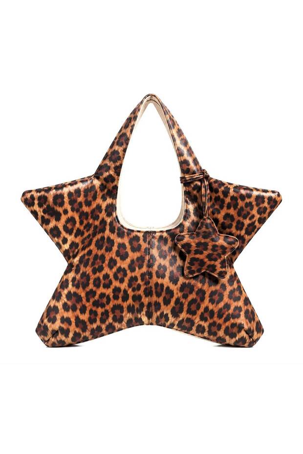 Women's Star Form Star Charm Hand and Shoulder Bag