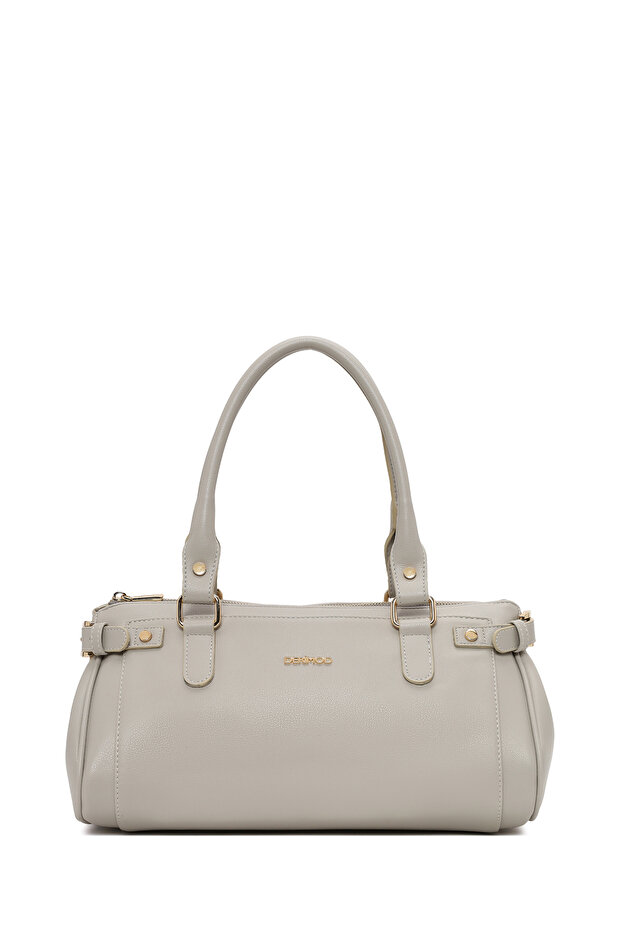Women's Gray Classic Shoulder Bag Ab500006Sv