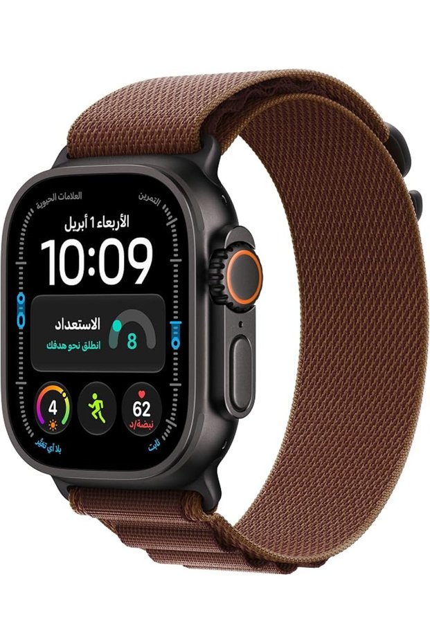 ساعة أبل ألترا 4 مقاس 49 ملم مع نظام تحديد المواقع العالمي (GPS) وشبكة اتصال خلوية