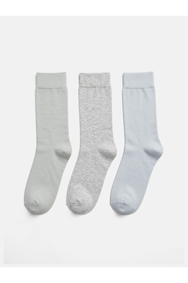 Quality Pieces from Çelebi Store Embroidered Men's Socks 3-Piece Set