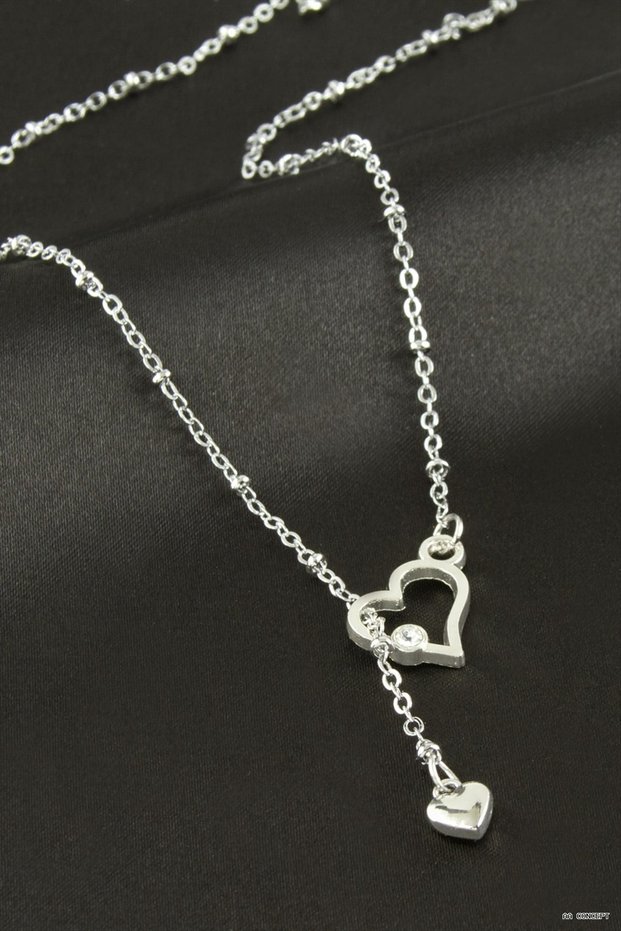 Concepta Star Y Necklace (01926) Silver Color