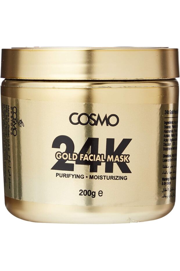 Cosmo Purifying & moisturizing 24K Gold Facial Mask - 200gm
