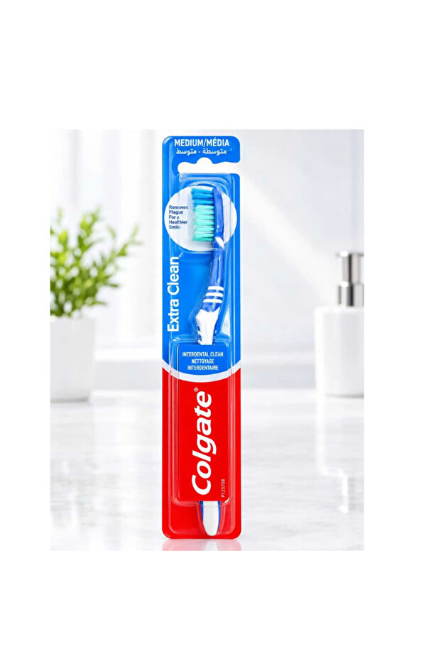 Toothbrush with Medium Soft Bristles