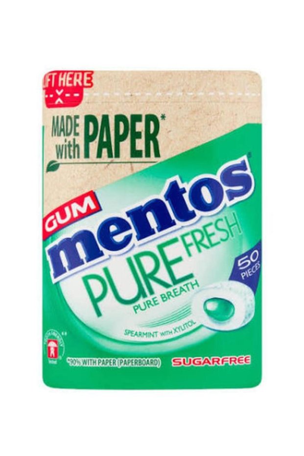 Pure Fresh Spearmint Sugarfree Chewing Gum, 50 Pieces 100g