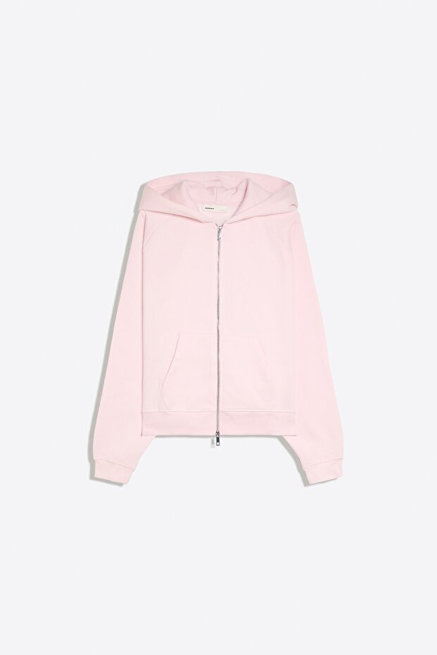 Raglan oversize kapüşonlu sweatshirt