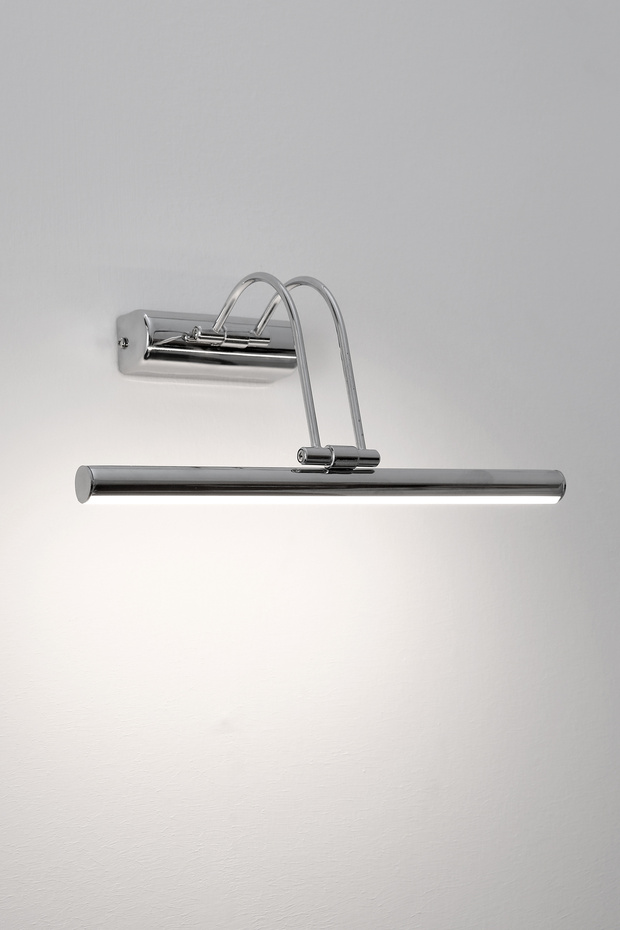 Bathroom Wall Mirror Table Lighting Flute Sconce Black - Chrome Swan Sconce Led Sconce 9W White Light 50cm Electric