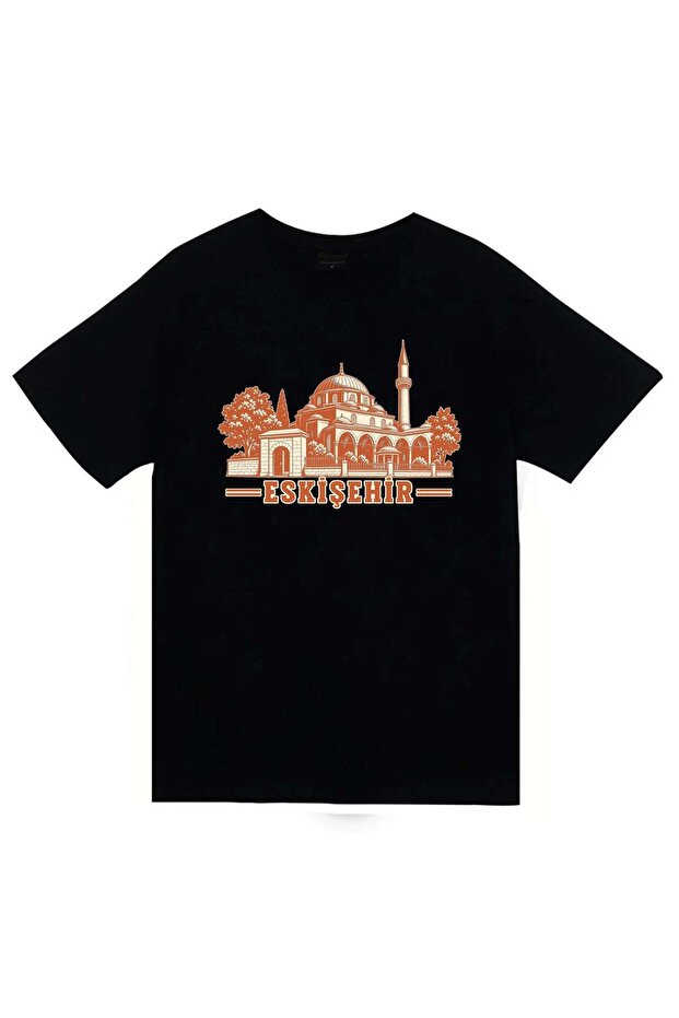 Eskişehir Lead Mill Complex Printed Unisex 100% Cotton T-Shirt