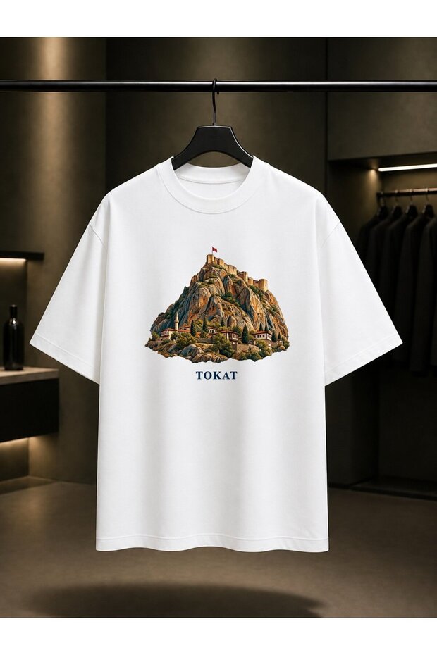 Tokat Castle Printed Unisex 100% Cotton T-Shirt