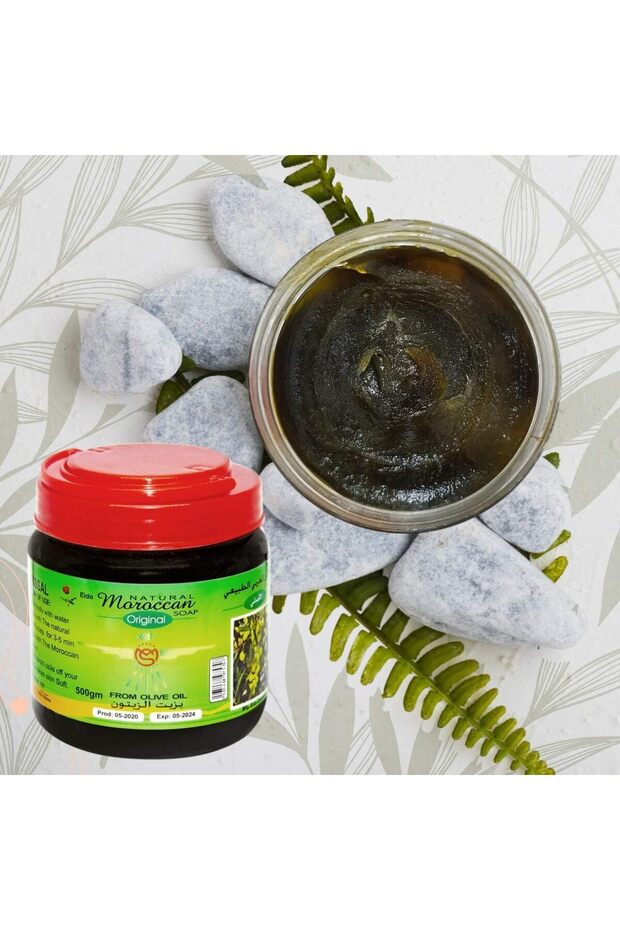 Moroccan bath soap with natural olive oil - 500ML al
