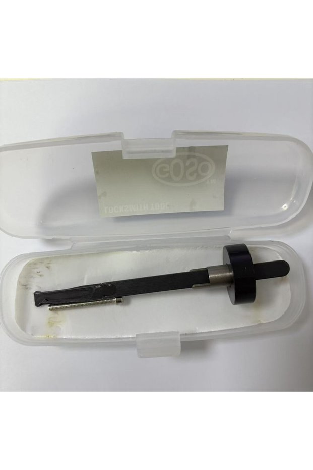 black GOSO HU66 Inner Groove Quick Pick Locksmith Tool for VW