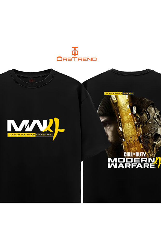 Modern Warfare 4 Baskılı Oversize Tshirt