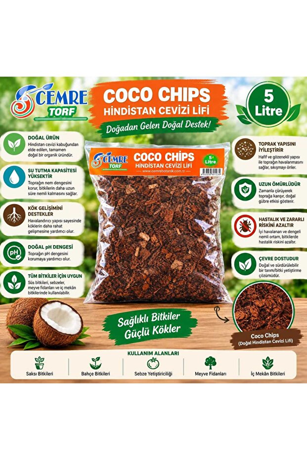 COCO CHİPS 5 LT