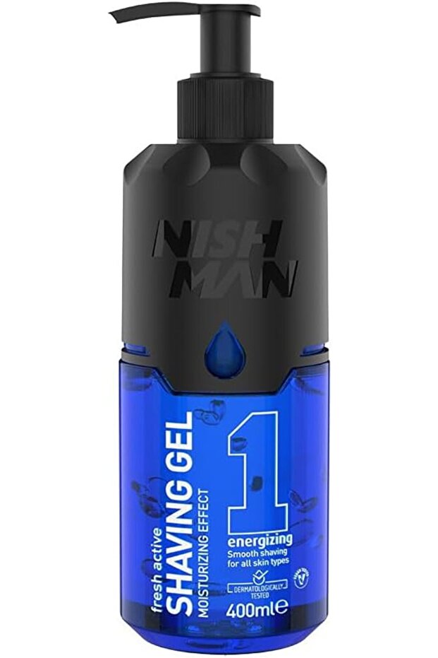 Shaving Gel Easy Shave | 400ml, Deep Clean Shave Gel, For Men, Anti-bacterial that Moisturize Skin, Refreshing Scent