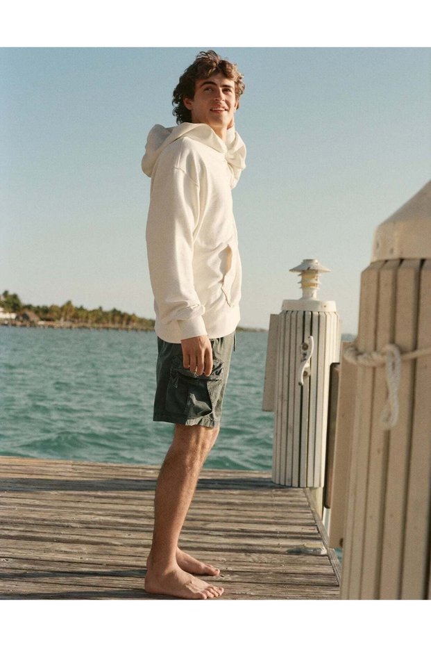 AE 6.5" Flex Lived-In Pull-On Cargo Short