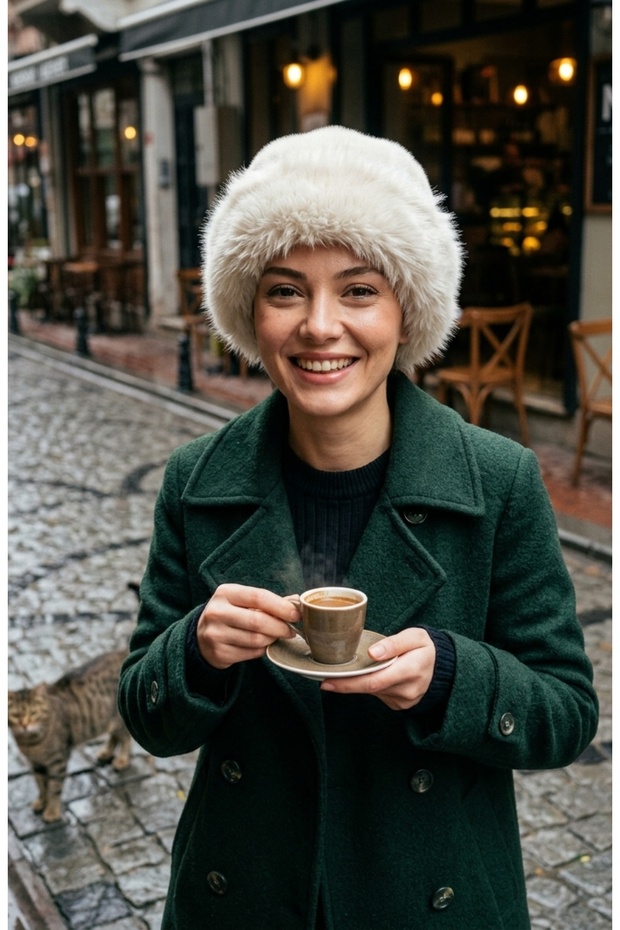 Plush Siberian Ushanka Winter Women's Hat - Gray Faux Fur Cold-Proof Wind-Cutting Luxury Furry Ushanka