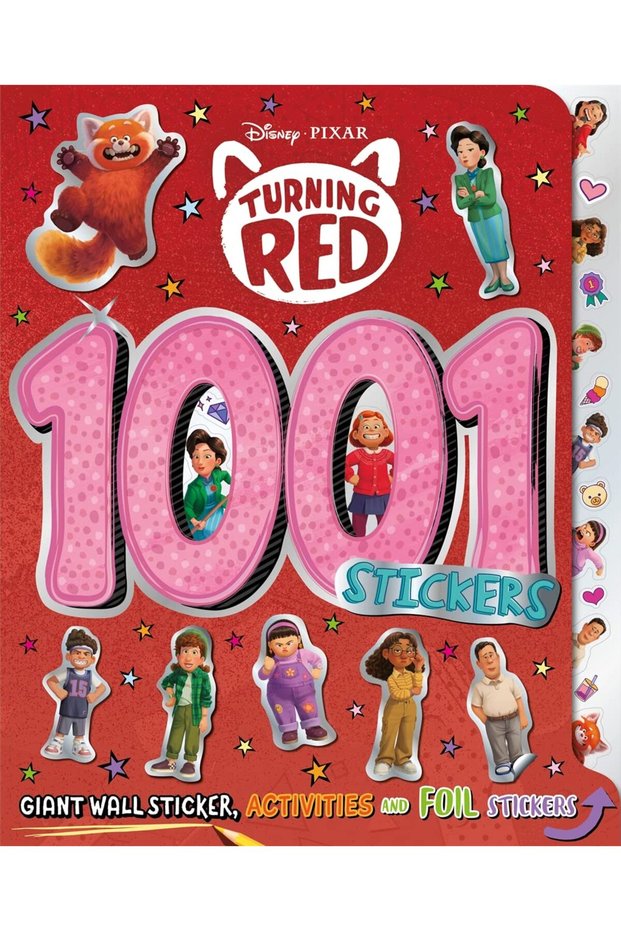 autumn Disney Pixar Turning Red: 1001 Stickers