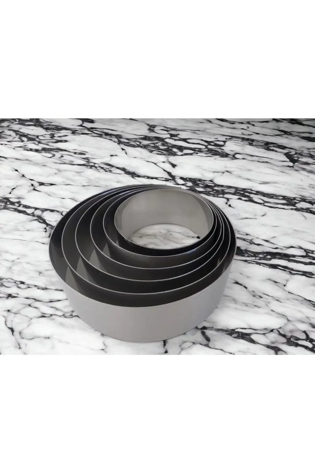 Circle Cake Mold Set of 6 H:7 cm