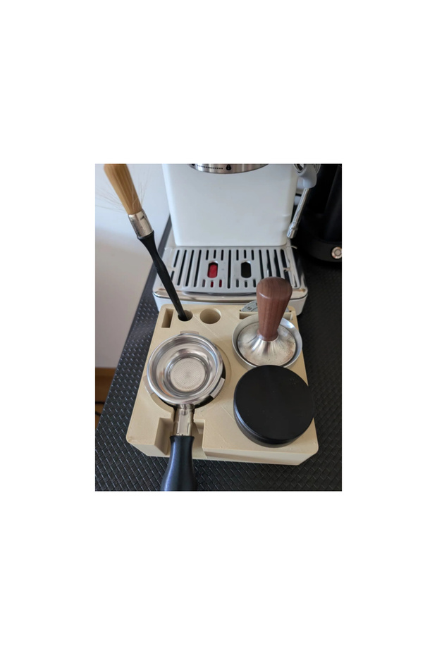 2-Pack 51-58 mm Coffee Tamping Station – Espresso Tamping and Coffee Preparation Stand