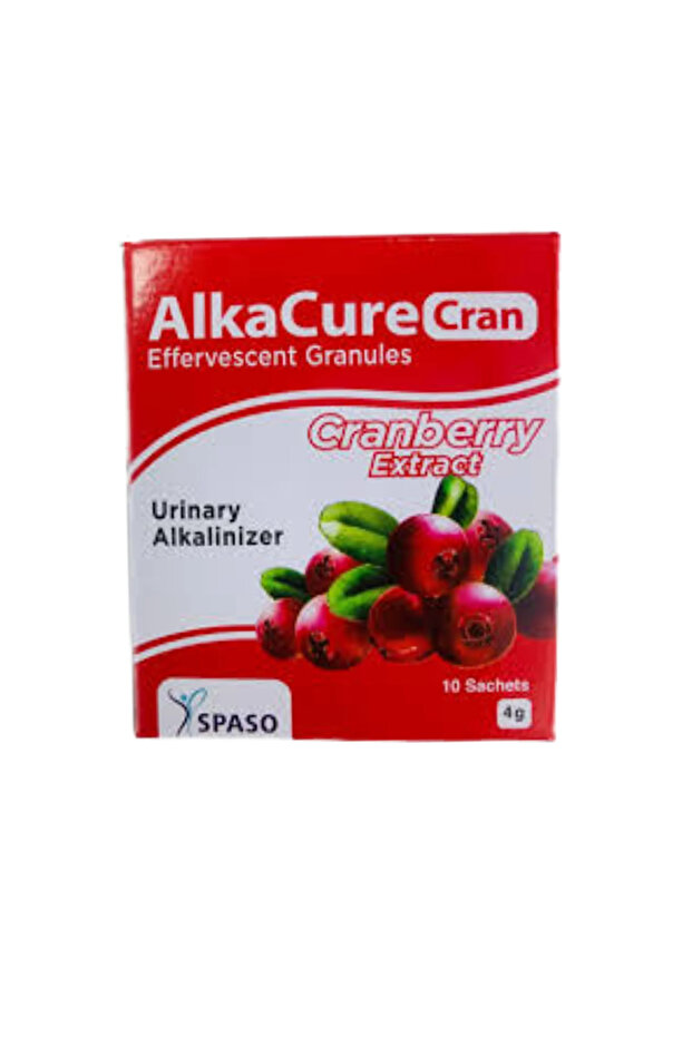 Alkacure Cranberry Effervescent Sachets 10s
