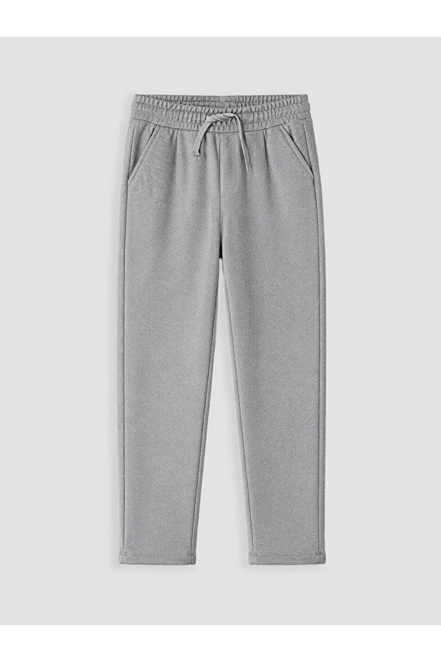 Özmarka New Season Gray Regular Fit Boys' Trousers