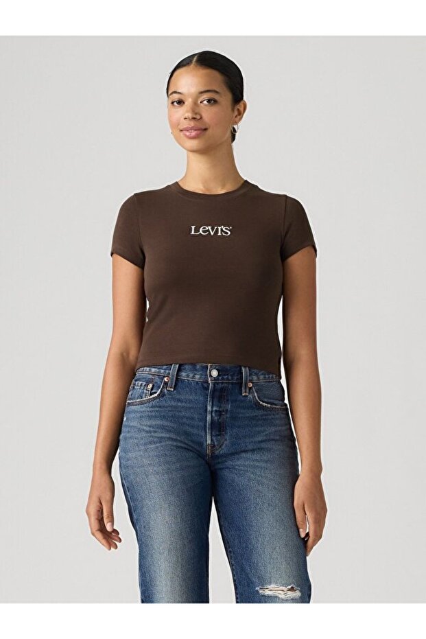 Graphic Essential Baby Brown Women's T-Shirt
