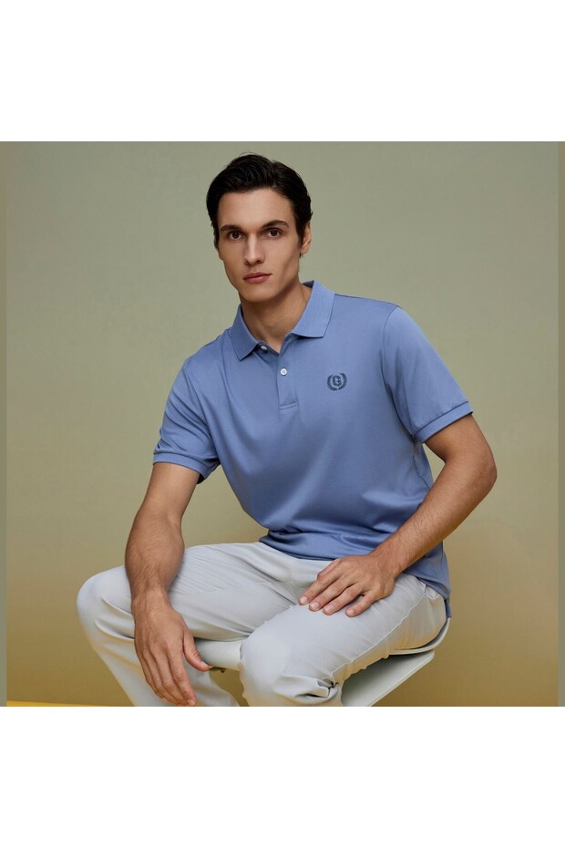 Men’s Slim Fit Liquid Touch Cotton Interlock Polo
