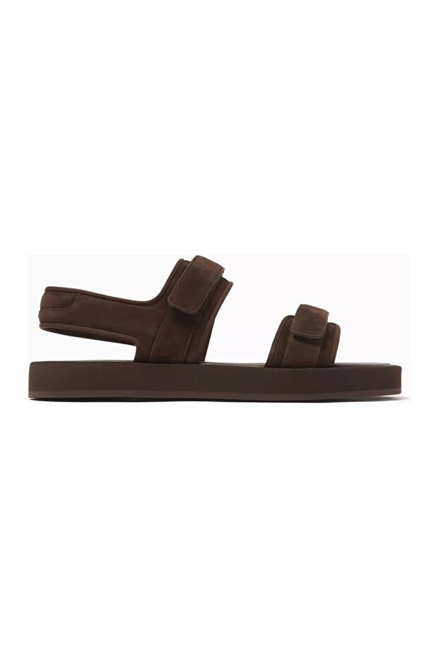Adjustable Suede Velcro Sandals