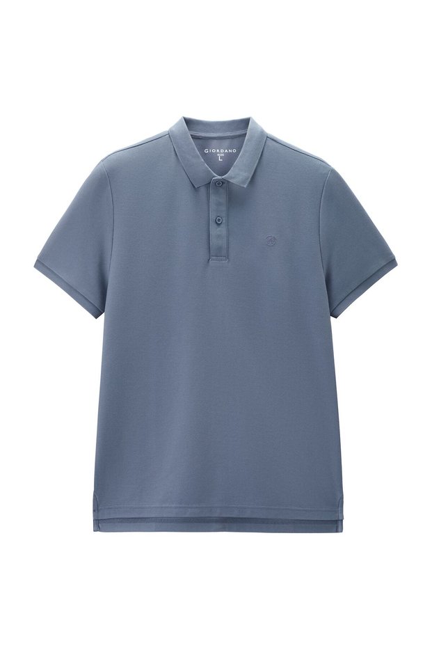 Men's Cool Touch UV Letter Polo