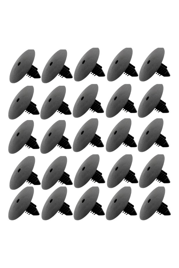 V07-049-25pcs 25pcs Auto Plastic Clip 7703077435 Wheel Arch Lining Trim Bumper Clips Fastener For R