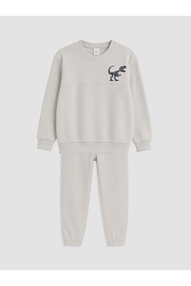 I Dinosaur Printed Boy's Tracksuit Set from Freezen Store