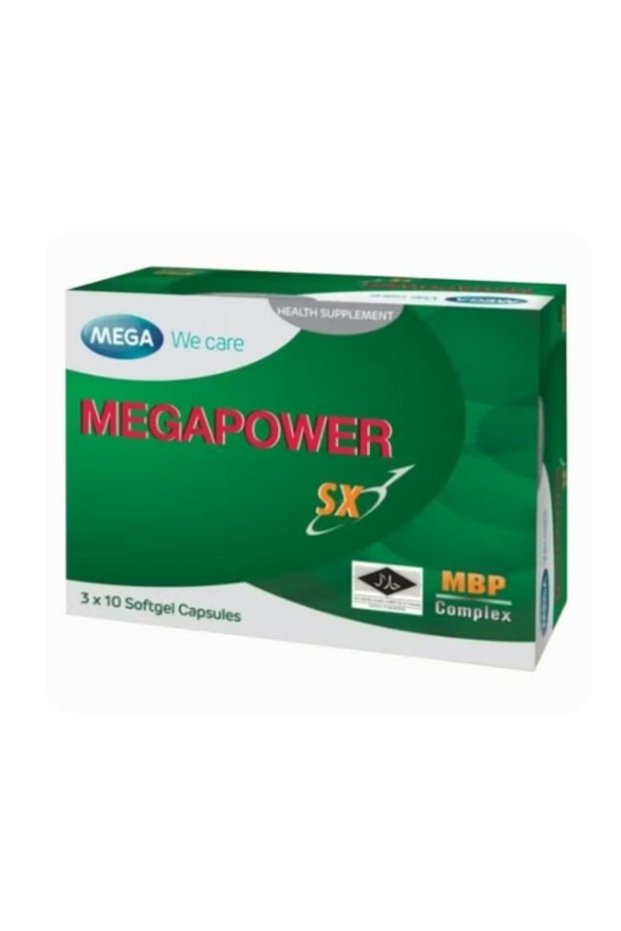 Megapower SX Softgel Capsules, Pack of 30's