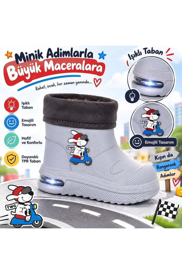 Waterproof Children's Rain Boots 525