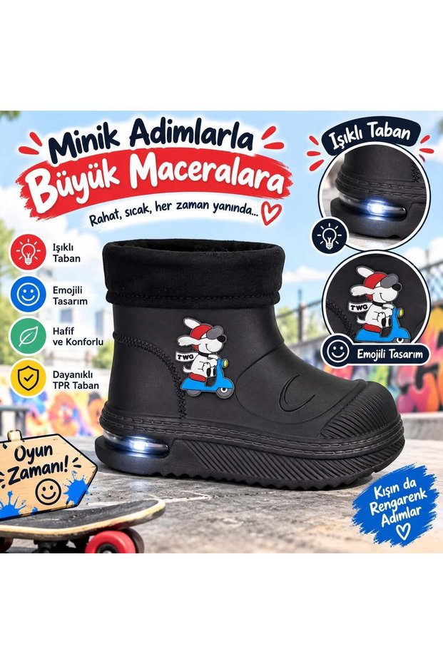Waterproof children's rain boot 525